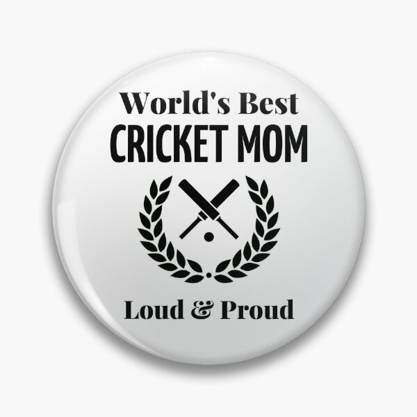Item preview, World's best cricket mom designed and sold by TheGreenGoat.