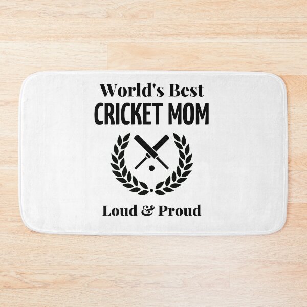Item preview, World's best cricket mom designed and sold by TheGreenGoat.