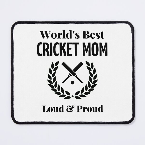 Item preview, World's best cricket mom designed and sold by TheGreenGoat.