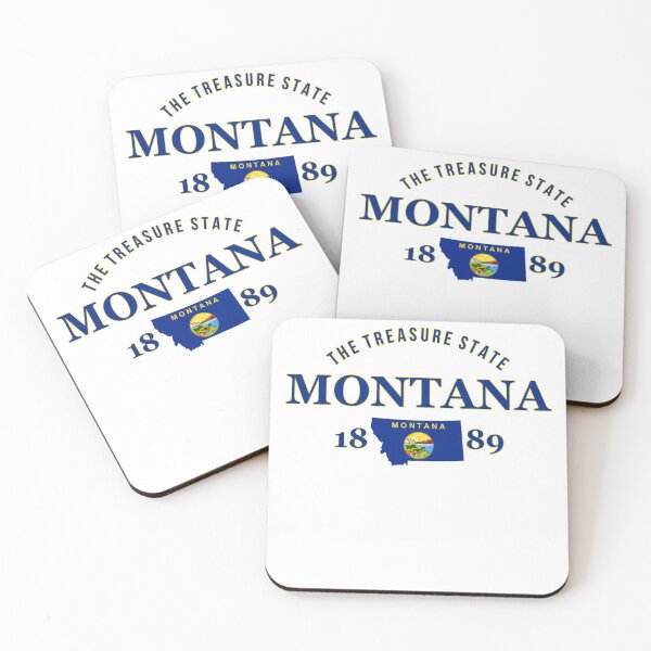 Item preview, Montana Pride Flag Native Treasure State  designed and sold by The Junto Shop.