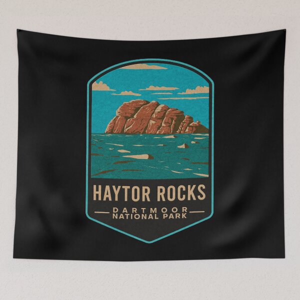 Item preview, Haytor Rocks Dartmoor National Park designed and sold by JordanHolmes.