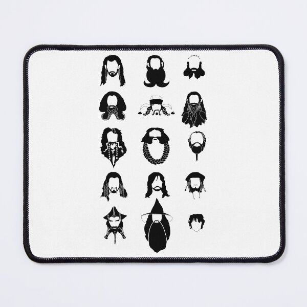 Item preview, The Bearded Company Black and White designed and sold by TrashTante.