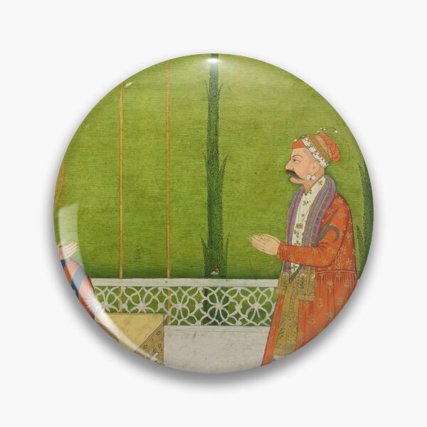 Item preview, The poet Sundar Das before Emperor Shah Jahan designed and sold by HinduArtGallery.