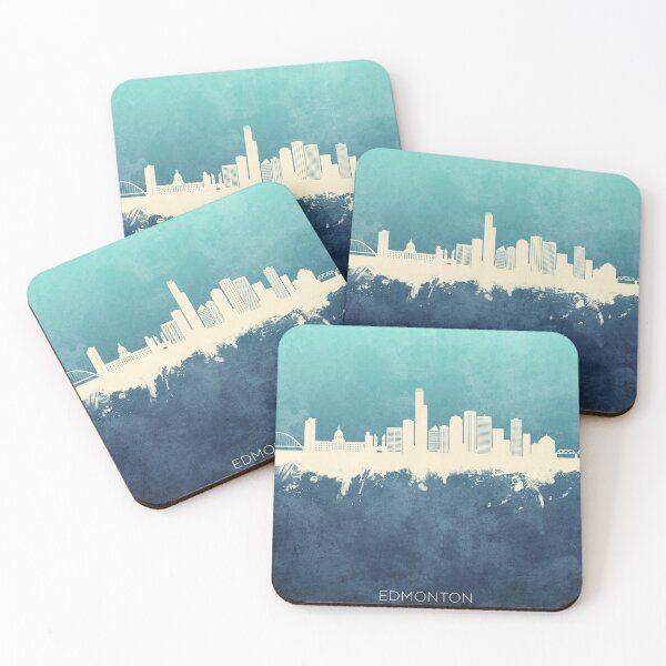 Item preview, Edmonton Canada Skyline designed and sold by ArtPrints.