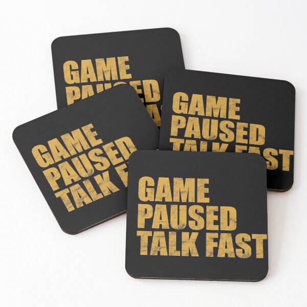 Item preview, Game Paused Talk Fast designed and sold by papaipapai198.