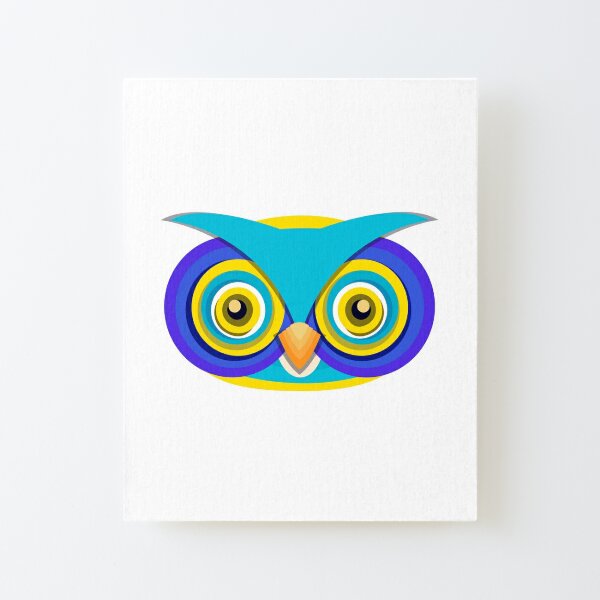 Tripping owl  Canvas Mounted Print