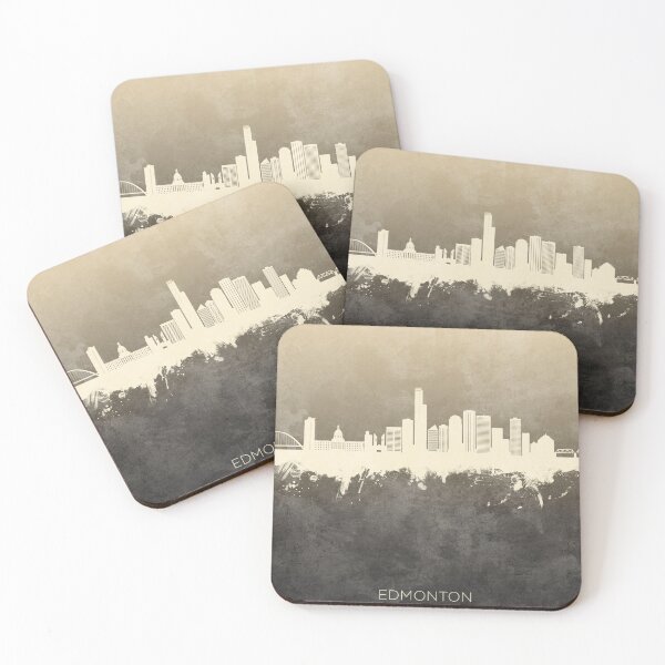 Item preview, Edmonton Canada Skyline designed and sold by ArtPrints.