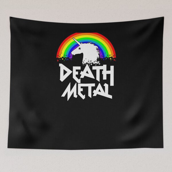 Item preview, Festival de Música Death Metal Unicorn Rocker designed and sold by gymat3.