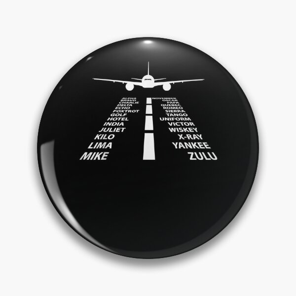 Item preview,  Phonetic Alphabet Pilot Airplane Aviation Gift designed and sold by gymat3.