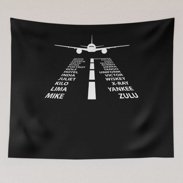 Item preview,  Phonetic Alphabet Pilot Airplane Aviation Gift designed and sold by gymat3.