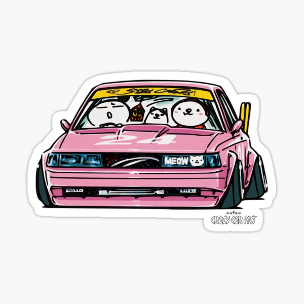 Old School Jdm Stickers for Sale