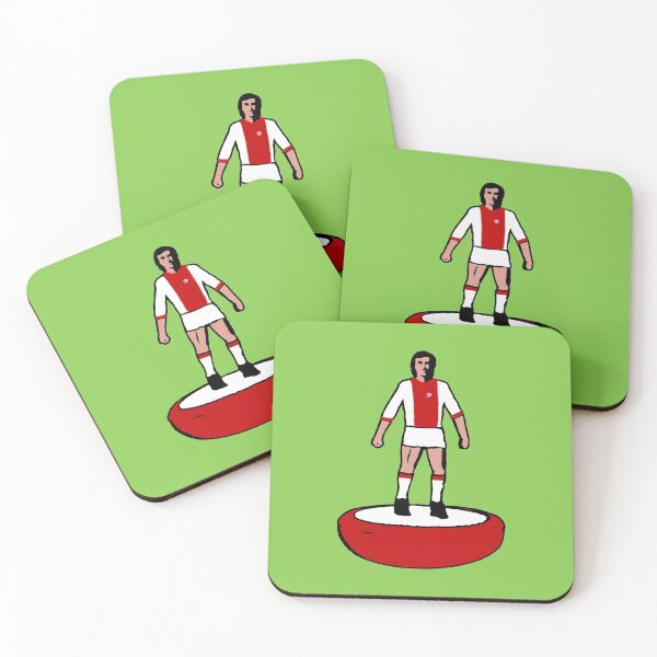 Subbuteo Player Ajax Coasters (Set of 4)