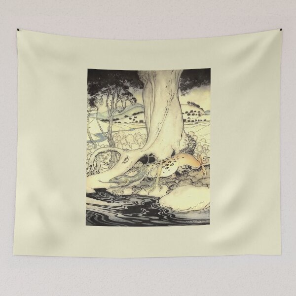 Item preview,  Arthur Rackham- King Arthur- The Questing Beast designed and sold by Dreamflight.
