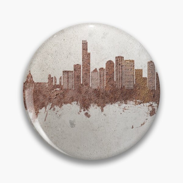 Aperçu de l'œuvre Edmonton Canada Skyline créée et vendue par ArtPrints.