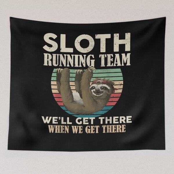 Item preview,  Sloth Vintage Running Team Well There Gift designed and sold by gymat3.
