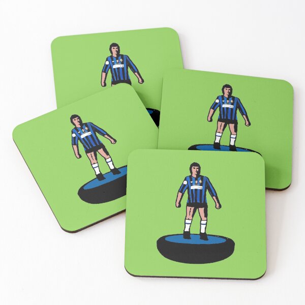 Subbuteo Player Inter Triplete Coasters (Set of 4)