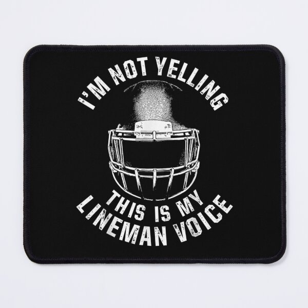 Item preview,  Lineman Voice Offensive Defensive Player designed and sold by gymat3.