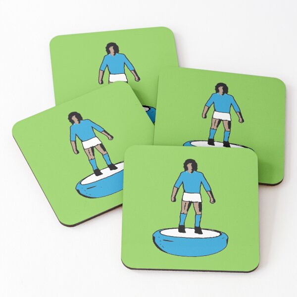 Subbuteo Player Napoli vintage Coasters (Set of 4)
