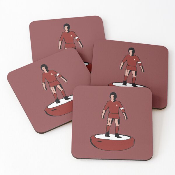 Maglia Torino vintage Subbuteo Player Coasters (Set of 4)