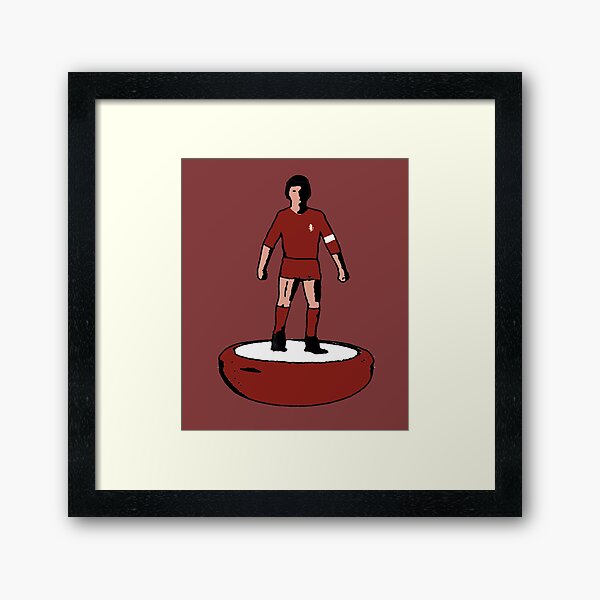 Maglia Torino vintage Subbuteo Player Framed Art Print