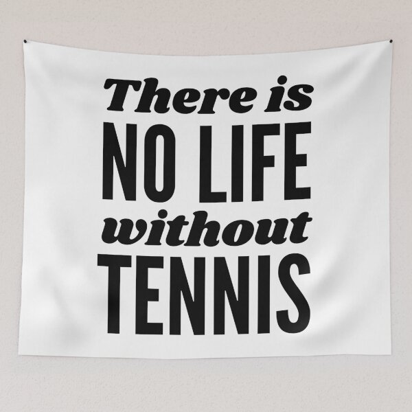 Item preview, There is no life without tennis designed and sold by TheGreenGoat.