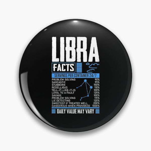 Item preview, FUnny Libra Facts September October Month Libra Traits designed and sold by Nessshirts.