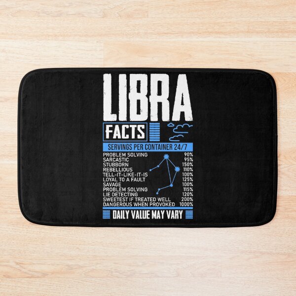 Item preview, FUnny Libra Facts September October Month Libra Traits designed and sold by Nessshirts.