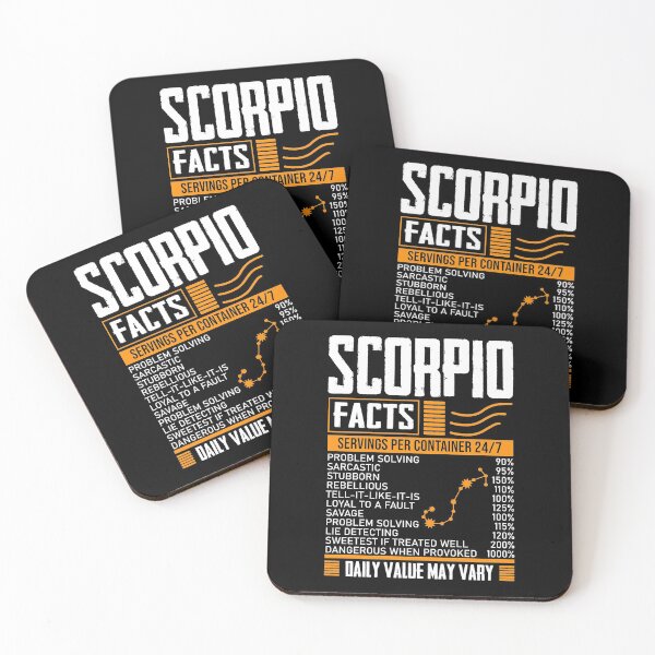 Item preview, Scorpio Facts Astrology Horoscope Scorpio Birthday Month designed and sold by Nessshirts.