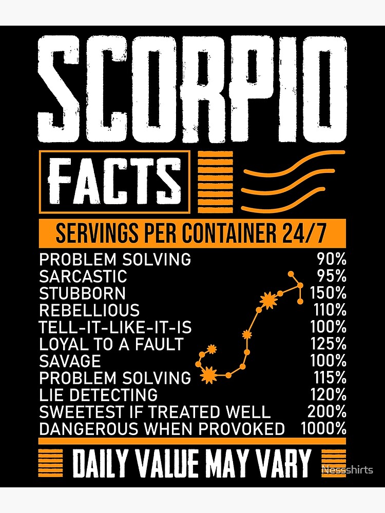 Scorpio Facts Astrology Horoscope Scorpio Birthday Month