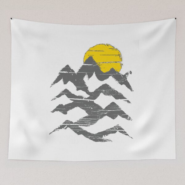 Item preview, Painted Mountains designed and sold by shopSshoSN.