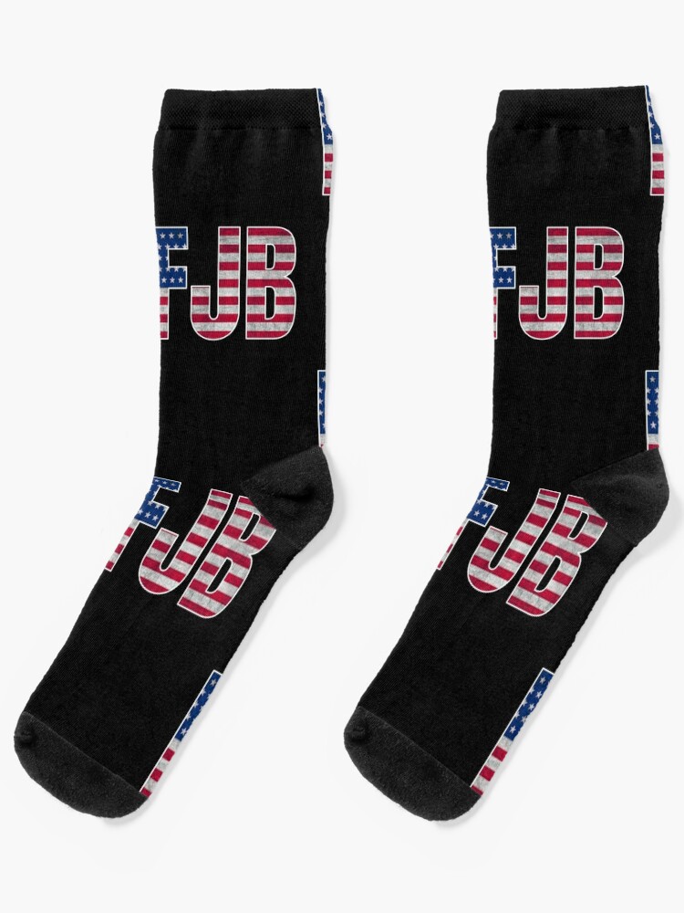 Let's Go Brandon Joe Biden Socks Trump 2024 Christmas Funny Socks