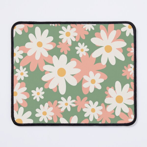 Item preview, London Flower Market, Daisies Pastel Retro Travel Poster designed and sold by enricadenicola.