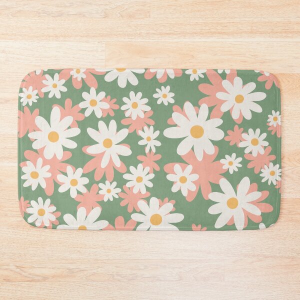 Item preview, London Flower Market, Daisies Pastel Retro Travel Poster designed and sold by enricadenicola.