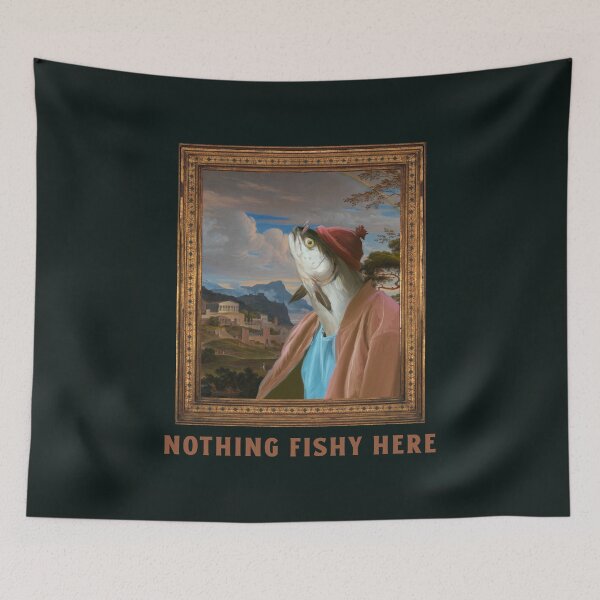Item preview, Nothing fishy here designed and sold by TheHillSpruce.