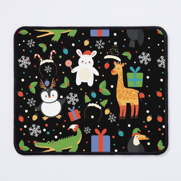 Item preview, AFRICAN ANIMALS AND  PENGUIN CELEBRATE CHRISTMAS designed and sold by Emil1993.