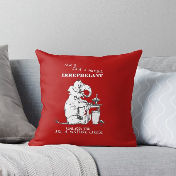 Item preview, Age Is Just A Number Birthday Elephant Humor designed and sold by taiche.
