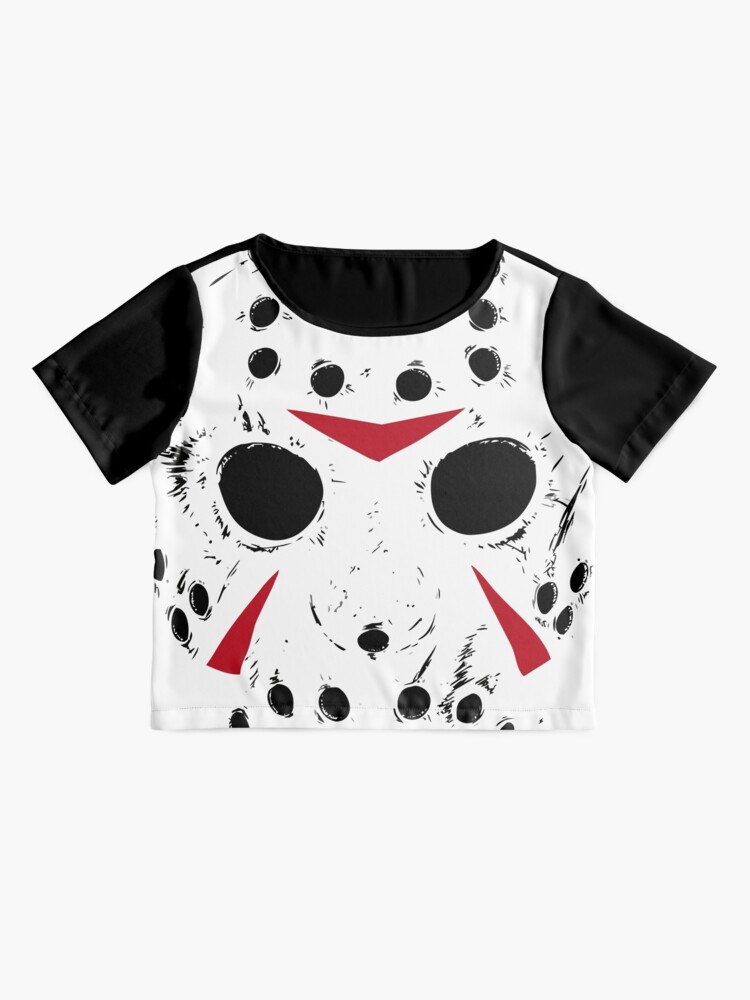 jason voorhees button up shirt