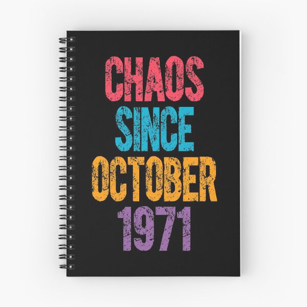 Item preview, Chaos since october 1971 50 birthday  designed and sold by Dubbra.