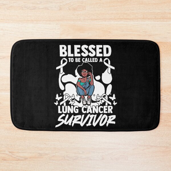 Item preview, Blessed To Be Lung Cancer Survivor Lung Cancer Warrior designed and sold by Nessshirts.