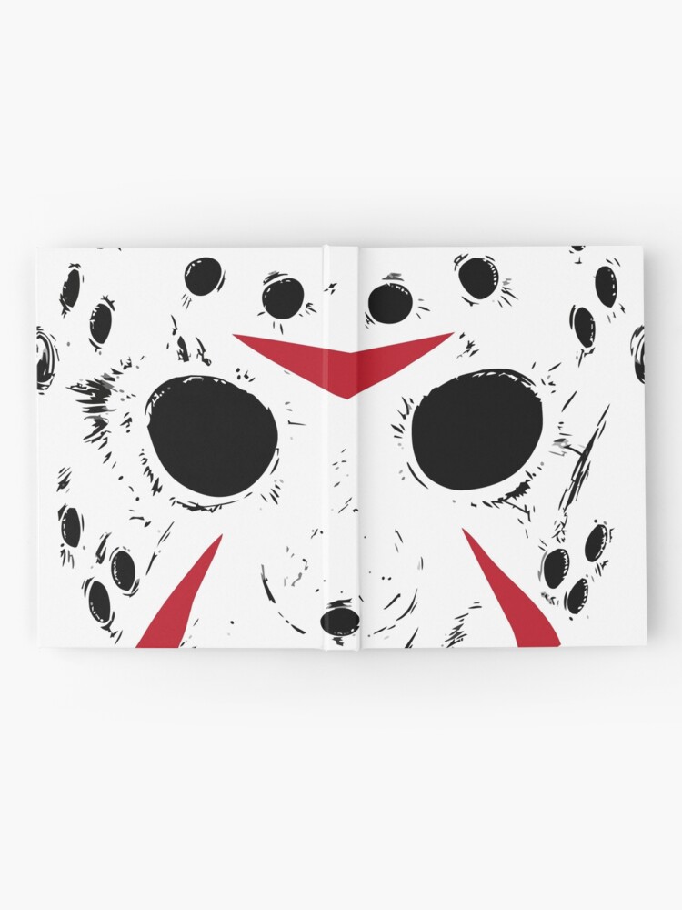 Cuaderno con la obra «Jason Voorhees Mask» de yukiotanaka Redbubble
