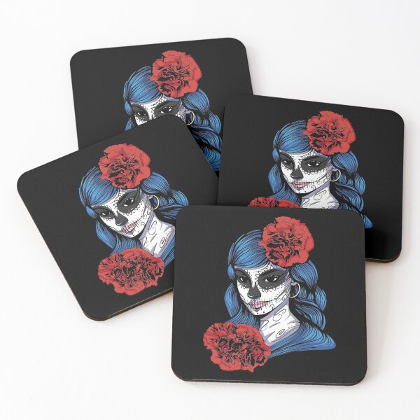 Item preview, Día de Muertos girls. designed and sold by emphatic.