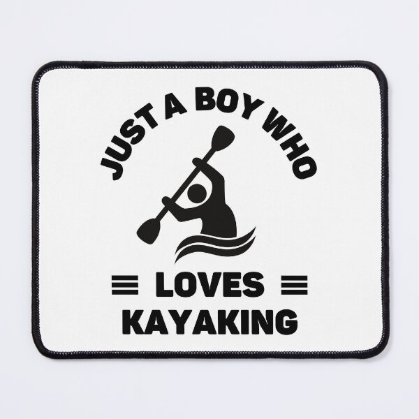 Item preview, Just a boy who loves kayaking designed and sold by TheGreenGoat.