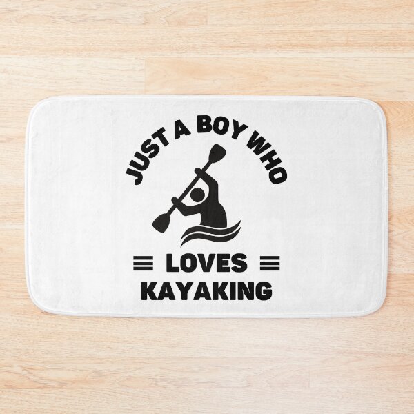 Item preview, Just a boy who loves kayaking designed and sold by TheGreenGoat.