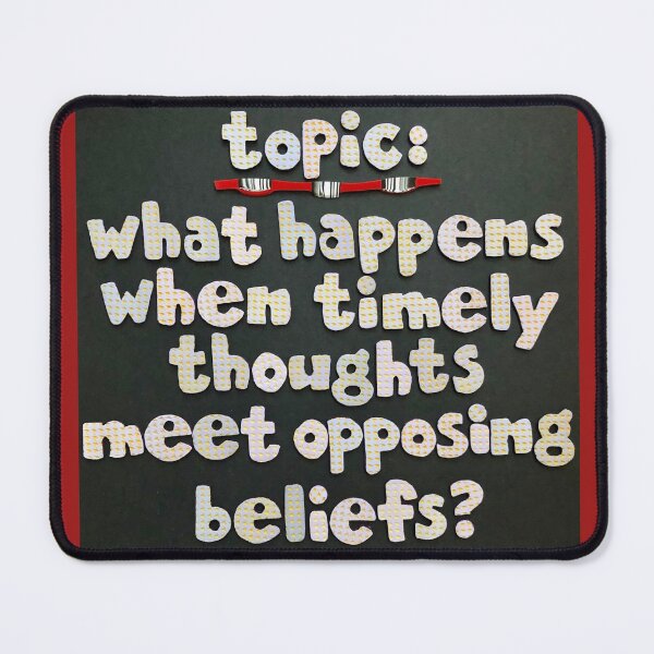 Item preview, Topic: Thoughts Vs. Beliefs designed and sold by prunellaparsnip.