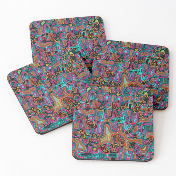 Item preview, Crypto graffiti - abstract pattern designed and sold by Xdelacra.
