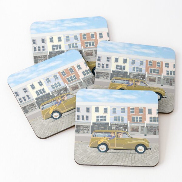 Item preview, Limeflower Morris Minor Traveller and flying Teddy! designed and sold by Bigs66.
