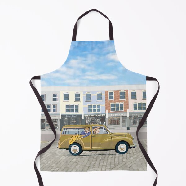 Item preview, Limeflower Morris Minor Traveller and flying Teddy! designed and sold by Bigs66.