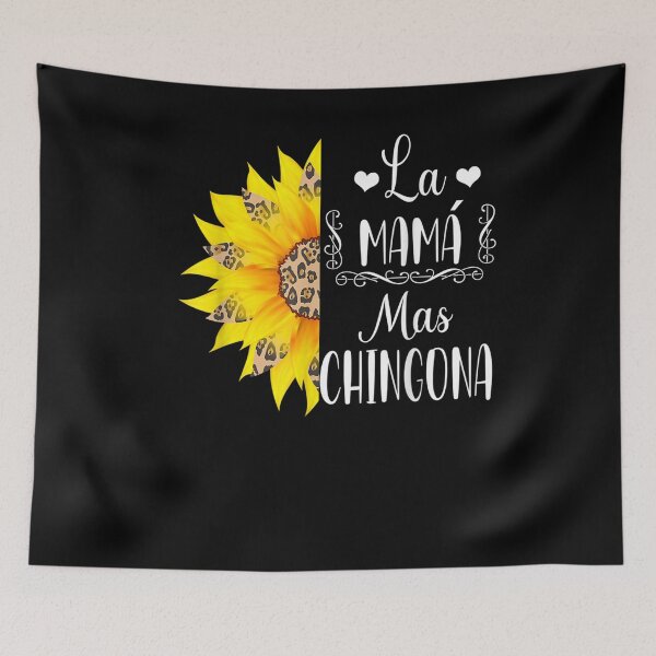 Item preview,  Mama Chingona Spanish Leopard Sunflower designed and sold by gymat3.