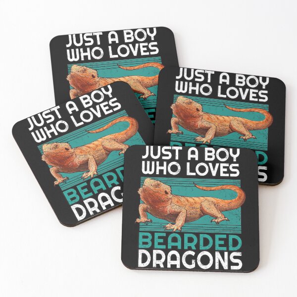 Item preview, Just A Boy Who Loves Bearded Dragons designed and sold by Ryuvhiel.