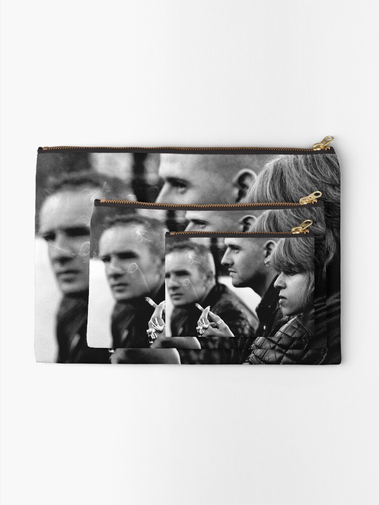 Alternate view of Bikers at the Man O' War Zipper Pouch